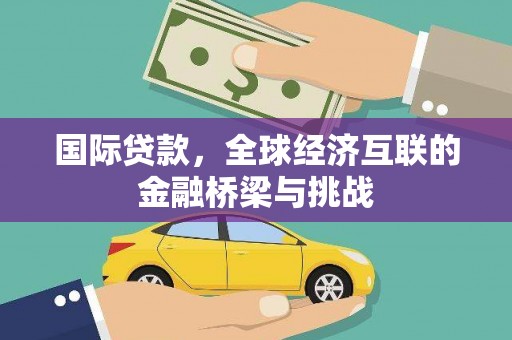 武清国际贷款，全球经济互联的金融桥梁与挑战