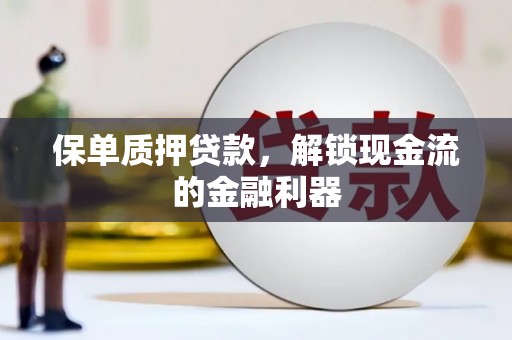 武清保单质押贷款，解锁现金流的金融利器