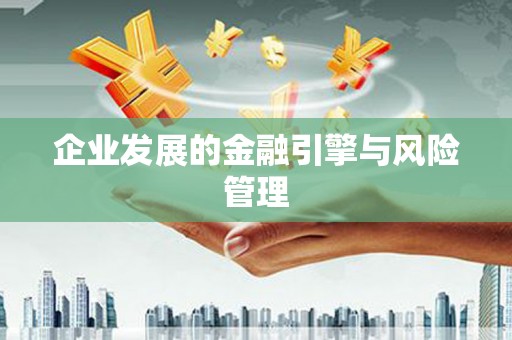 武清企业发展的金融引擎与风险管理