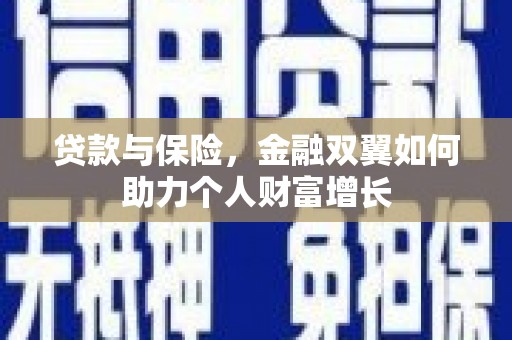 武清贷款与保险，金融双翼如何助力个人财富增长