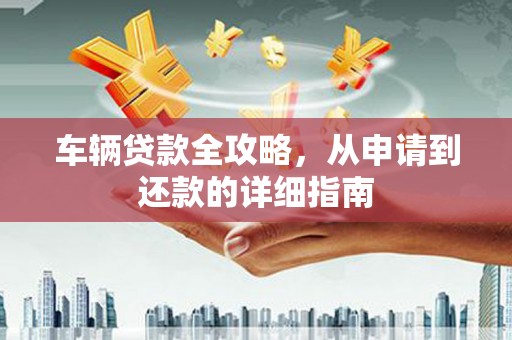 武清车辆贷款全攻略，从申请到还款的详细指南