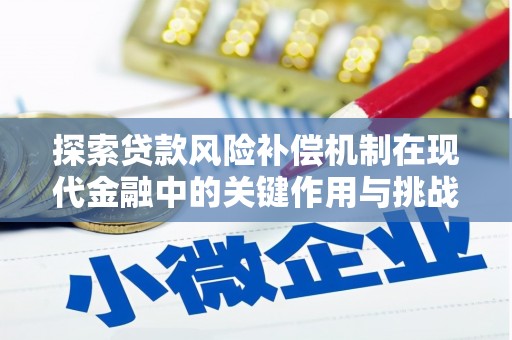 武清探索贷款风险补偿机制在现代金融中的关键作用与挑战