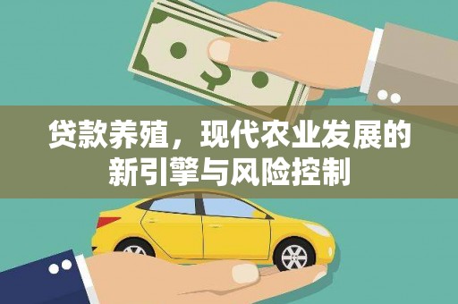 武清贷款养殖，现代农业发展的新引擎与风险控制