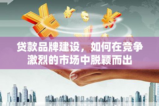 武清贷款品牌建设，如何在竞争激烈的市场中脱颖而出