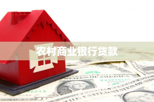 武清农村商业银行贷款