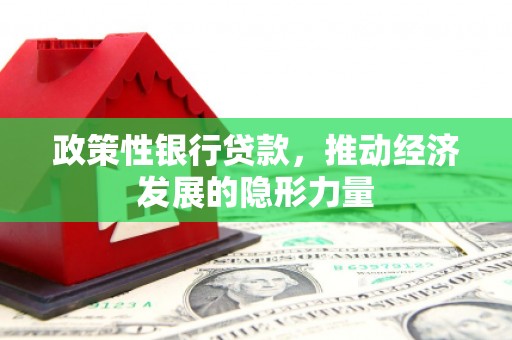 武清政策性银行贷款，推动经济发展的隐形力量