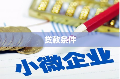 武清贷款条件