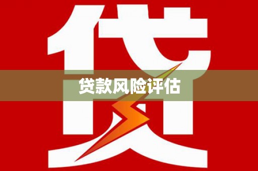 武清贷款风险评估