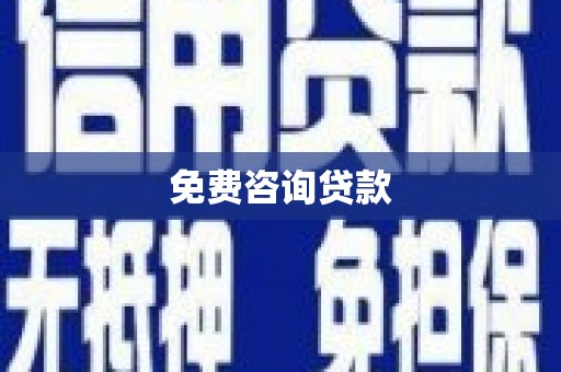 武清免费咨询贷款