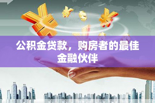 武清公积金贷款，购房者的最佳金融伙伴