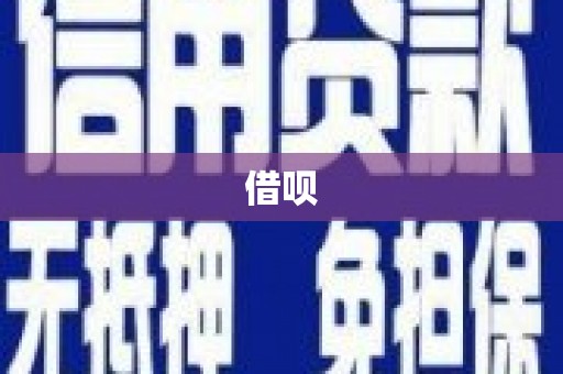 武清借呗