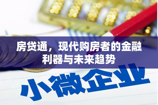 武清房贷通，现代购房者的金融利器与未来趋势