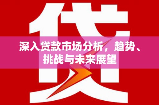武清深入贷款市场分析，趋势、挑战与未来展望