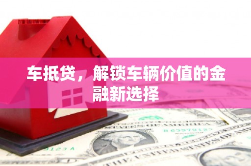 武清车抵贷，解锁车辆价值的金融新选择