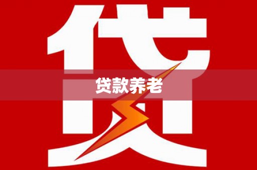 武清贷款养老