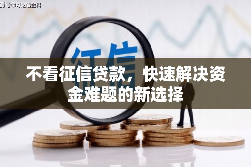 武清不看征信贷款，快速解决资金难题的新选择