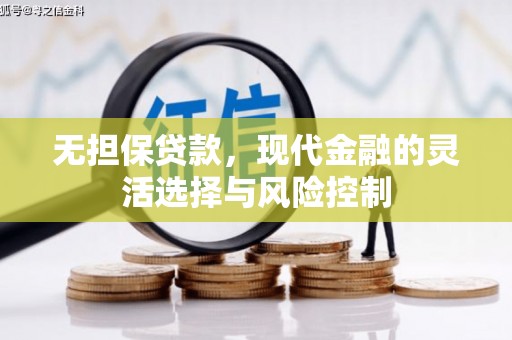 武清无担保贷款，现代金融的灵活选择与风险控制