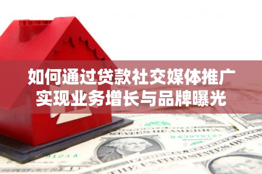武清如何通过贷款社交媒体推广实现业务增长与品牌曝光
