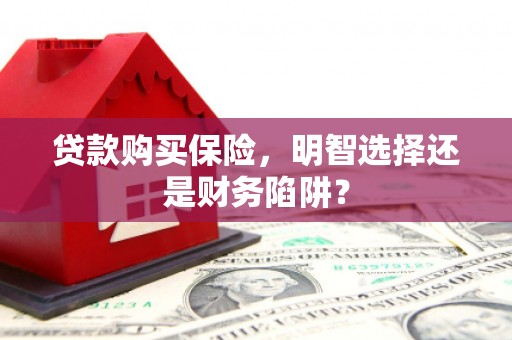 武清贷款购买保险，明智选择还是财务陷阱？