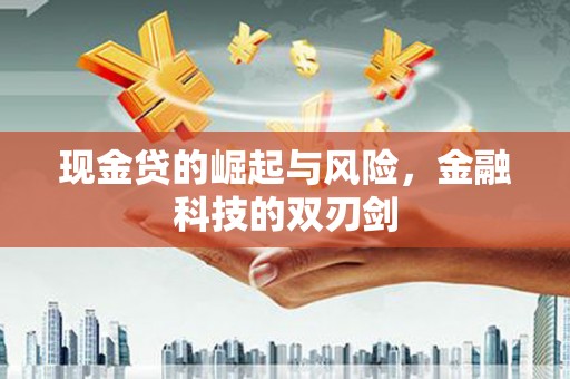 武清现金贷的崛起与风险，金融科技的双刃剑