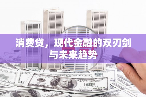 武清消费贷，现代金融的双刃剑与未来趋势