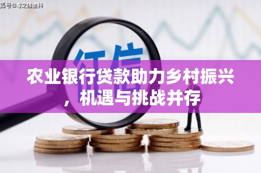 武清农业银行贷款助力乡村振兴，机遇与挑战并存