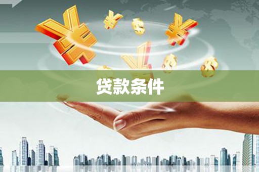 武清贷款条件