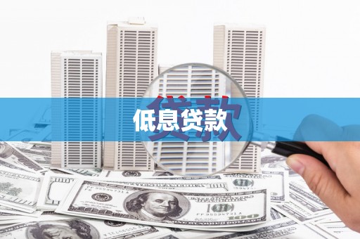 武清低息贷款
