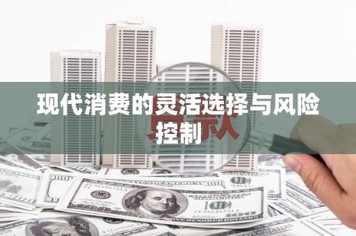 武清现代消费的灵活选择与风险控制