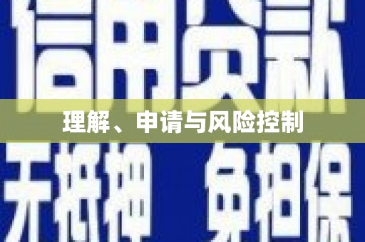 武清理解、申请与风险控制