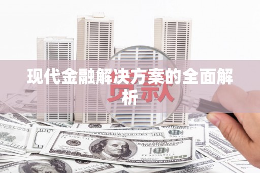 武清现代金融解决方案的全面解析