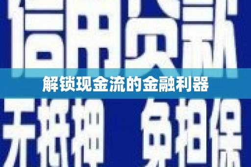 武清解锁现金流的金融利器