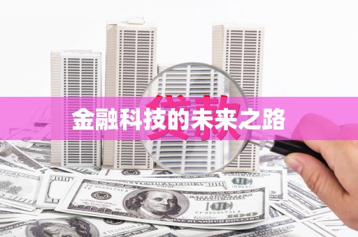 武清金融科技的未来之路