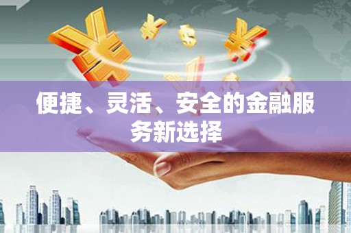 武清便捷、灵活、安全的金融服务新选择