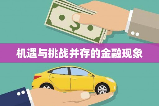 武清机遇与挑战并存的金融现象