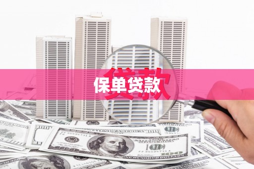 武清保单贷款